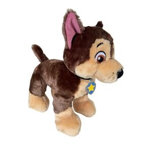 Build a Bear Paw Patrol Chase Dog Plush Stuffed Animal Nickelodeon BAB 12"